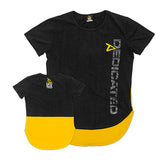 Dedicated Long Fit T-Shirt Dedicated Logo - Black