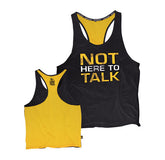 Dedicated Premium Stringer - Not here to Talk - XXL