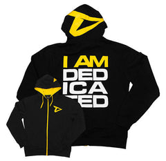 Dedicated Slimfit Hoodie - Black