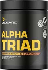 Dedicated Nutrition Alpha Triad - 180 tabs