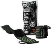 GASP Branch Warren 18" Wrist Wraps - Black