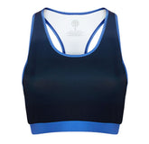 GGLTOP047 Gold's Gym Ladies Crop Top - Blue