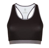 GGLTOP047 Gold's Gym Ladies Crop Top - Grey