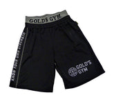 GGSHO069 Gold's Gym Mesh Short Zip Pocket - XXL - Black