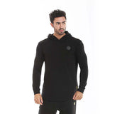 GGSWT083 Gold's Gym Long Sleeve Hood Sweater