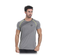 GGTS079 Gold's Gym Performance T-Shirt - Grey/Black