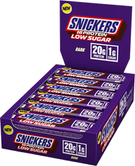 Snickers HiProtein Low Sugar Bar - 12 x 57 g