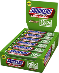 Snickers HiProtein Low Sugar Bar - 12 x 57 g