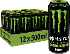 Monster Energy Original Zero Sugar - 12 x 500 ml