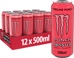 Monster Energy Punch - 12 x 500 ml