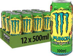 Monster Energy Punch - 12 x 500 ml