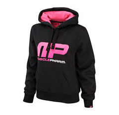 MusclePharm MPL22 Ladies Hoodie Logo MP - Bl/Pi - XS