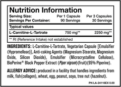 Mutant Carnitine - 90 caps