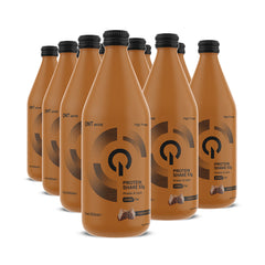 QNT Protein Shake Glass Bottle - 12 x 500 ml