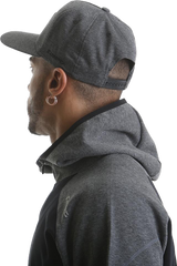 RIPT RCHAT724 Ript Snapback Hat - Grey Marl