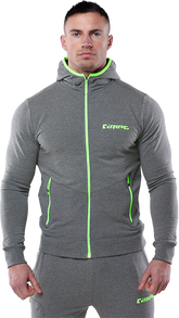 RIPT RCSWT703 Mens Slimfit TL Hoodie - Grey - S