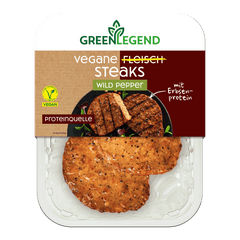 Vegane Fleisch Steaks Wild Pepper