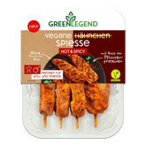 Vegane Hähnchen Spiesse Hot & Spicy