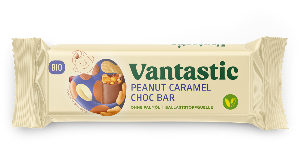 Vantastic Peanut Caramel Choc Bar