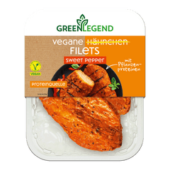 Vegane Hähnchen Filets Sweet Pepper
