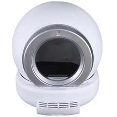 Self-cleaning automatic cat toilet (includes cat sand & 4 × cat food)