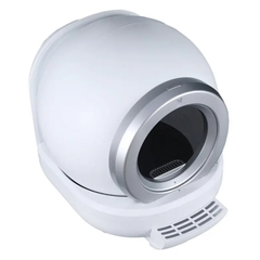 Self-cleaning automatic cat toilet (includes cat sand & 4 × cat food)