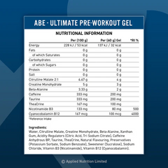 Applied Nutrition ABE Pre-workout Gel - 20 x 60 ml