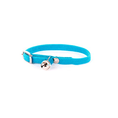 NYLONHALSBAND KATZE 10/30 TURKIS