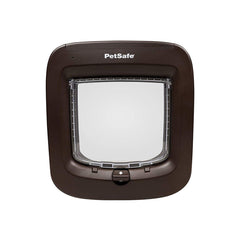 PETSAFE KATZENKLAPPE LUXUS MANUELL BRAUN 4 WEG NEW