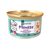 GUSTAV MOUSSE STERILISED KANINCHEN 12 x 85 g