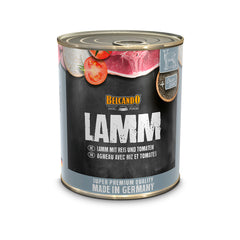 DOSE BELCANDO 800 G LAMM MIT REIS UND TOMATE - 6 STK