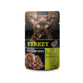 BEUTEL LEONARDO 70 G TRUTHAHN + EXTRA PULLED BEEF - 16 STK
