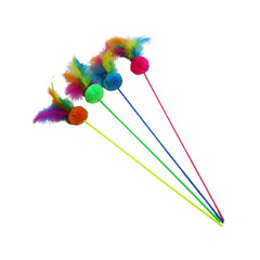 BUBIMEX ANGELRUTE MIT FEDER 58CM 4 FARBEN