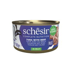 SCHESIR GELEE 12 X 85 G THUNFISCH MIT RIND
