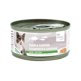 BUBI NATURE THUNFISCH UND SARDINE IN GELEE 24 X 70G