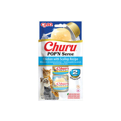 CHURU POP'N SERVE HUHN UND JAKOBSMUSCHEL