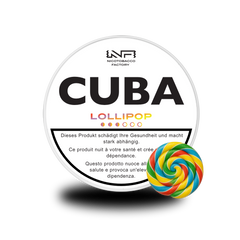 CUBA White Lollipop