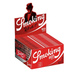 Smoking Paper Kingsize - Red - 50 x 33 Stück