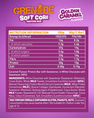 Grenade Soft Core Protein Bar - 12 x 50 g