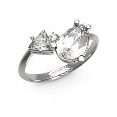 Guess Damenring JUBR04418JWRH50