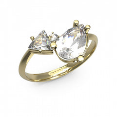 Guess Damenring JUBR04418JWYG56