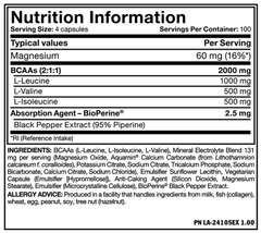 Mutant BCAA - 400 caps