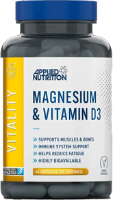 Applied Nutrition Magnesium & Vitamin D3 Capsules - 60 caps