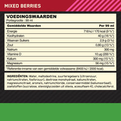 Optimum Nutrition Carbs + Electrolytes Shots - 12 x 99 ml - Mixed Berries