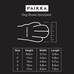 PAIKKA CHAUSSURES POUR CHIENS 5 (2 PCS)