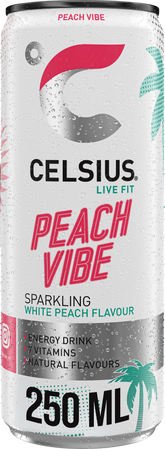 Celsius Sparkling Energy Drink - 12 x 250 ml
