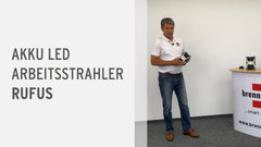 Brennenstuhl Magnethalterung für wiederaufladbare LED-Arbeitsleuchten (robust, drei starke Magnete integriert)