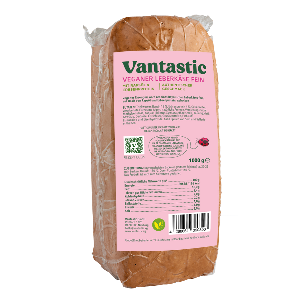 Veganer Leberkäse, 1kg