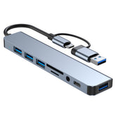 8 in 1 USB-C Hub Multiport Adapter