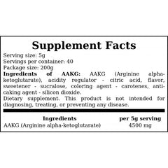 AAKG - 200g - Lemon Twist x12